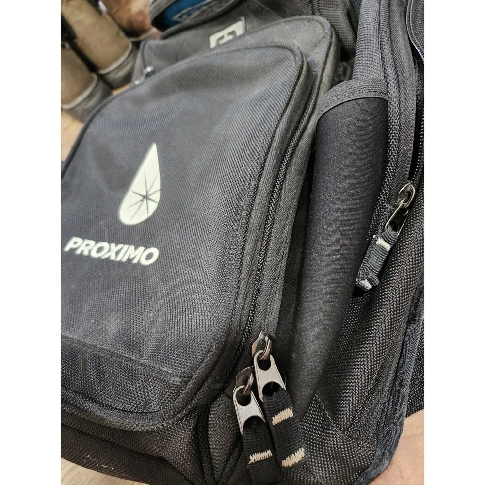 Ogio Proximo Laptop Backpack Audio Compatible Breathable Air Flow System Black
